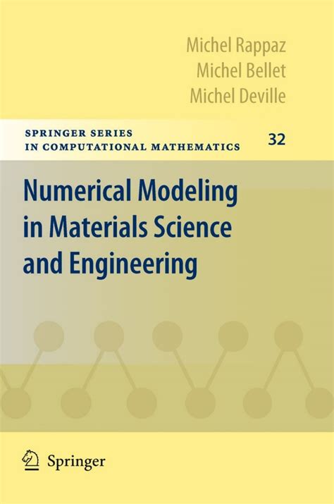 Numerical Modeling In Materials Science And Engineering