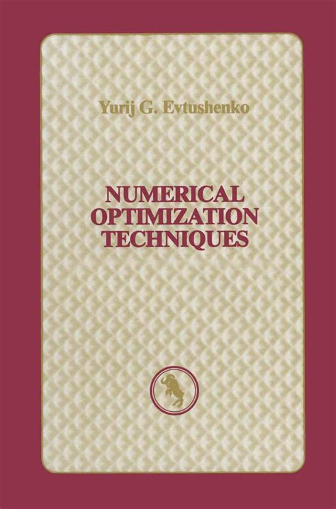 Numerical Optimization Techniques For Engineering Design Solution