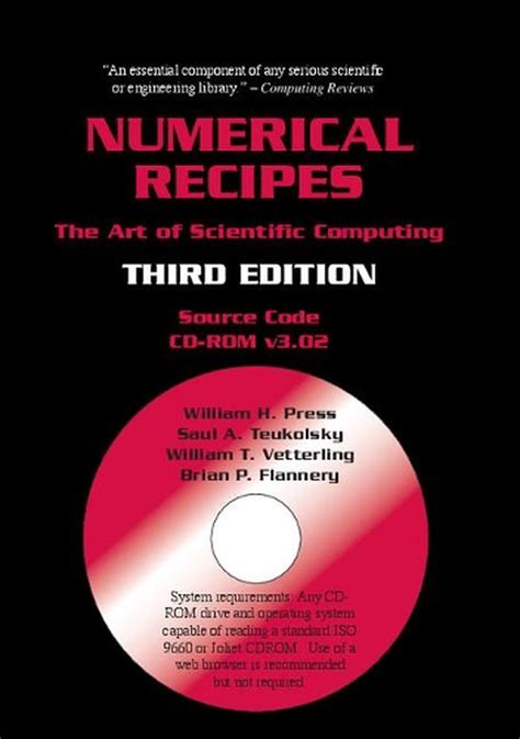 Numerical Recipes With Source Code Cd Rom 3rd Edit