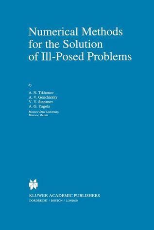 numerical solution of ill posed cauchy