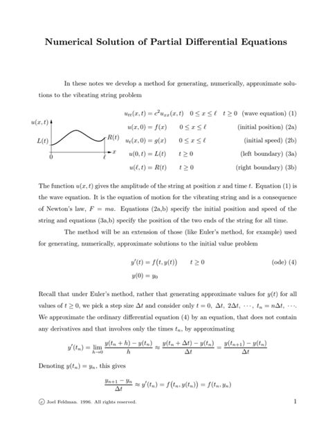 Numerical Solution Of Partial Differential Equations By The Finite Element Method Dover Books On Mathematics