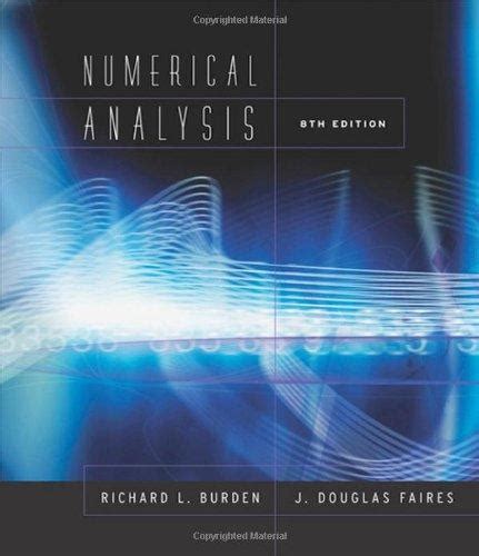 Read Numerical Analysis Burden 8Th Edition Pdf 
