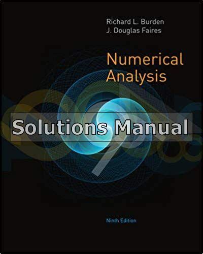 Download Numerical Analysis Burden Solution Manual 9Th Edition 