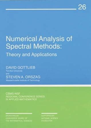 Full Download Numerical Analysis Of Spectral Methods Theory And Applications Cbms Nsf Regional Conference Series In Applied Mathematics 