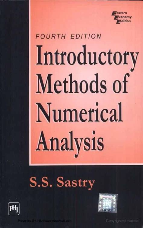 Read Online Numerical Analysis Pdf Ss Sastry 