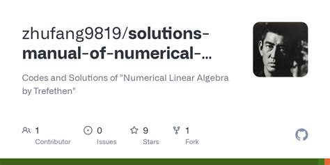 Full Download Numerical Linear Algebra Solution Manual Trefethen 