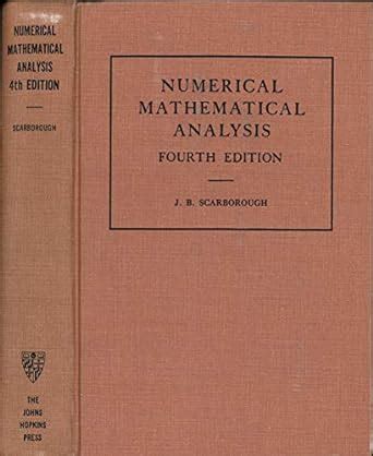 Full Download Numerical Mathematical Analysis 4Th Edition 
