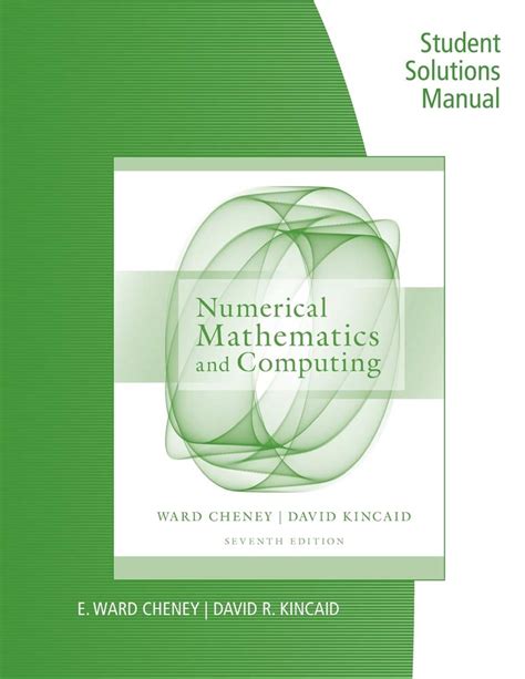 Full Download Numerical Mathematics And Computing Cheney Solutions 