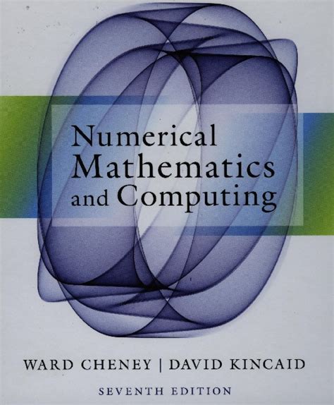 Download Numerical Mathematics And Computing Solution 