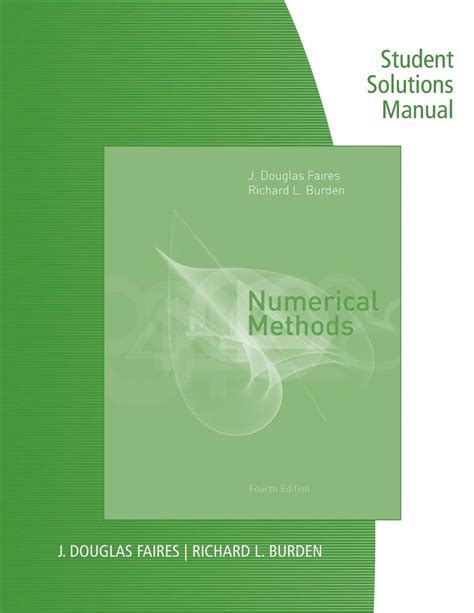 Read Online Numerical Methods Burden Faires Solution Manual 