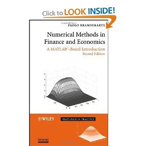 Read Numerical Methods In Finance And Economics 