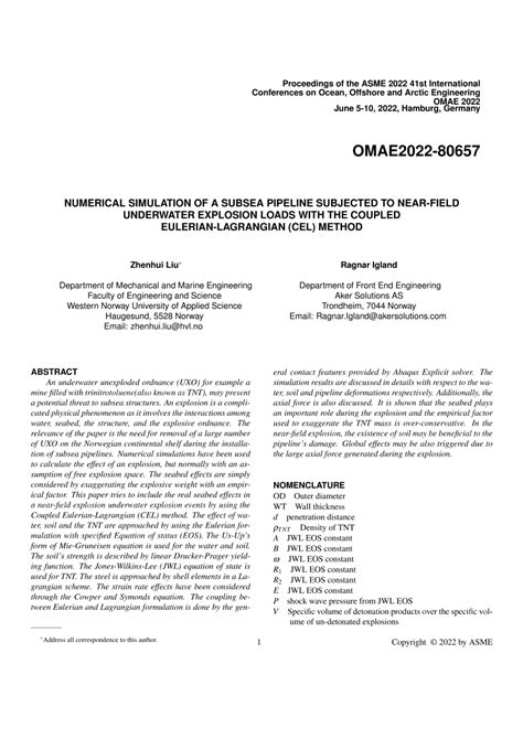 Full Download Numerical Simulation Of Near Field Explosion 
