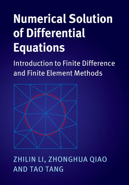 Full Download Numerical Solution Of Differential Equations 