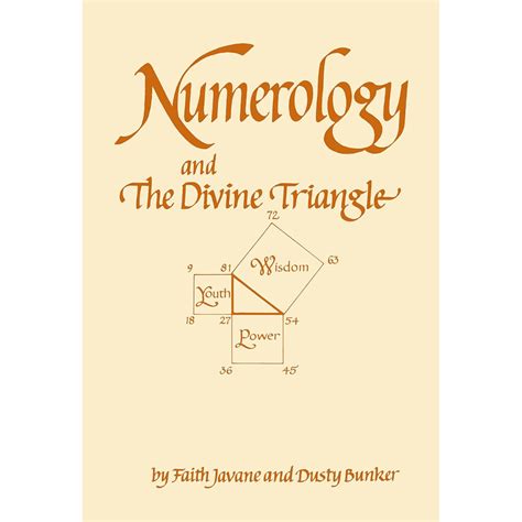 Download Numerology And The Divine Triangle Dusty Bunker 