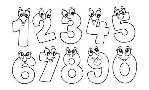 Numeros Con Dibujos
