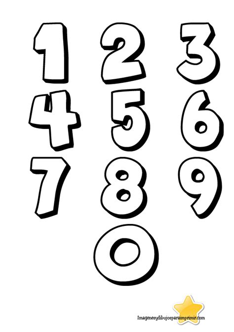 Numeros Para Imprimir