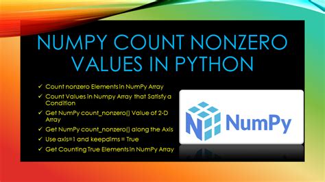 numpy count