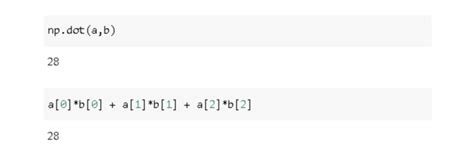 Image related to numpy-dot-product-of-two-vectors