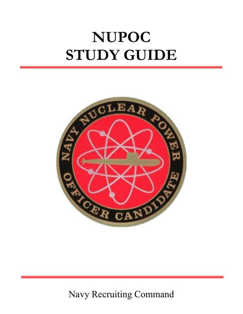 Nupoc Study Guide Answers