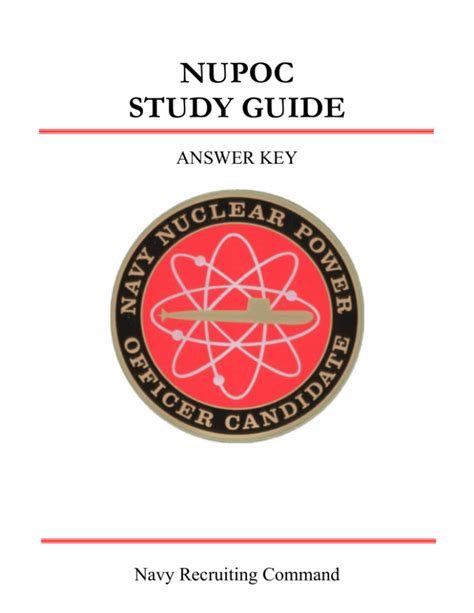 Read Nupoc Study Guide Answers Solution 