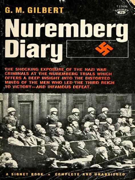 Read Online Nuremberg Diary Gustave Mark Gilbert 