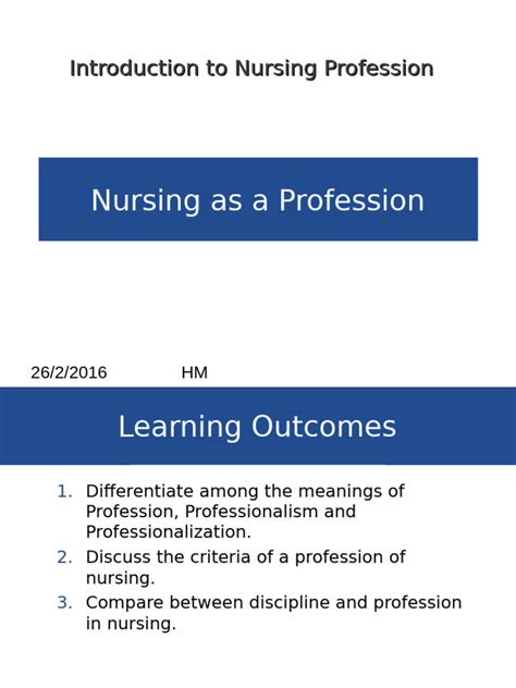 Nursing As A Profession Pdf