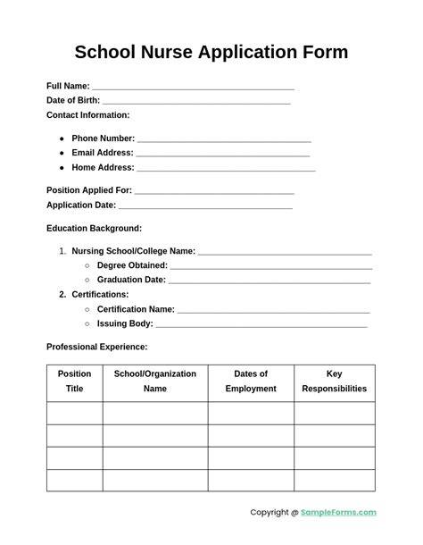 nursing school application form 2015 south africa