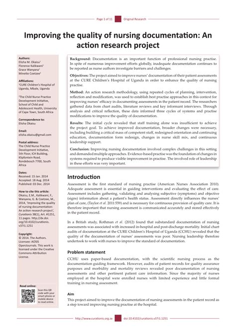 Read Nursing Documentation Examples Assessment 
