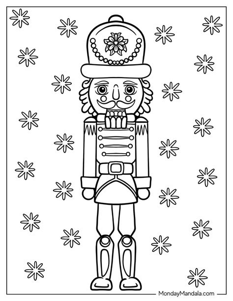nutcracker coloring page