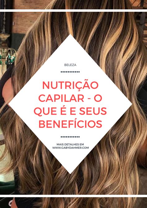 nutrição capilar