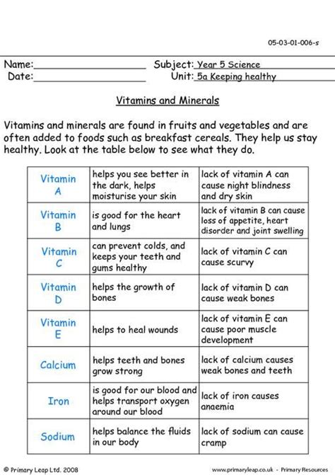 Nutrients Worksheet Grade 4 Teaching Resources Tpt Worksheet Nutrients Grade 4 - Worksheet Nutrients Grade 4