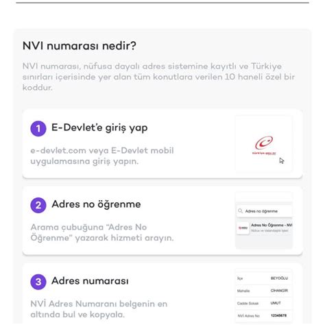 Nvi Adres No
