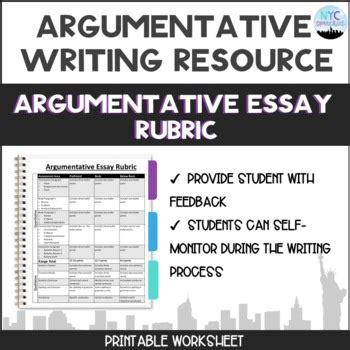 nyc argumentative essay rubric grade 9