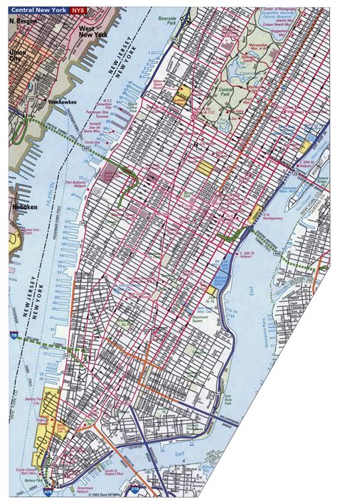 Nyc Map Manhattan