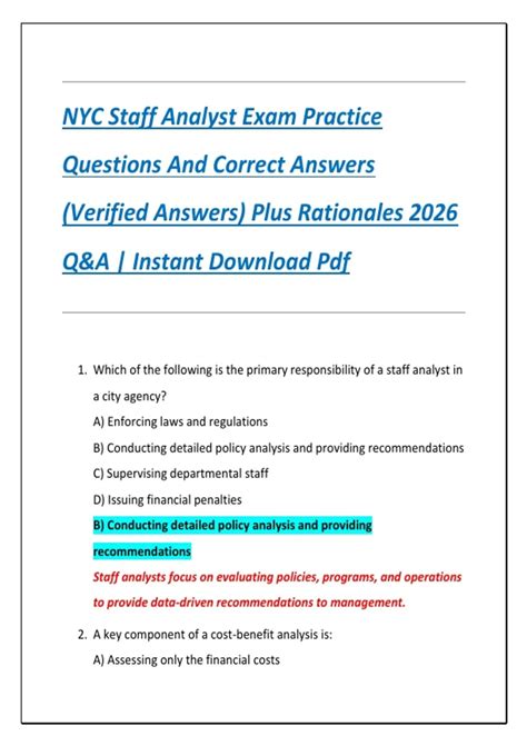 nyc staff analyst