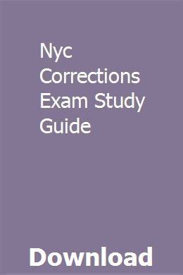 Read Nyc Corrections Exam Study Guide 