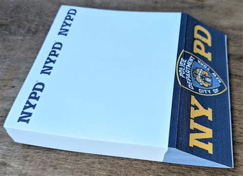 Nypd Memo Inserts