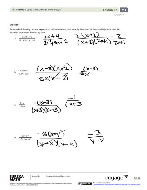 Nys Common Core Algebra Practice Rege