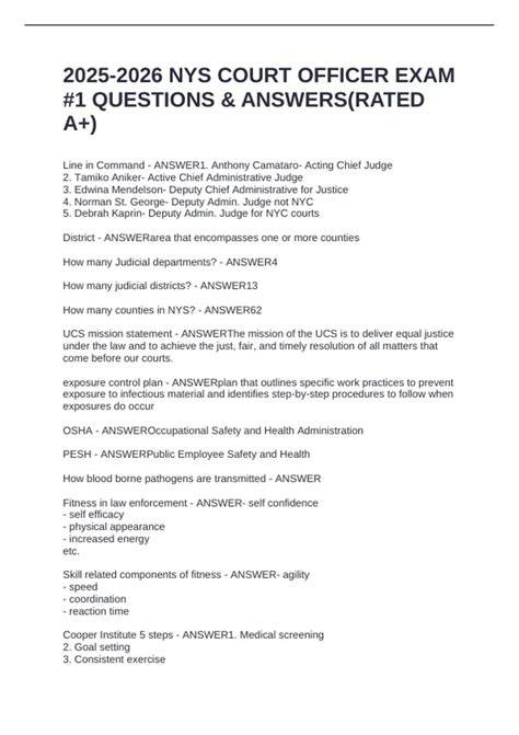 nys correction officer exam study guide