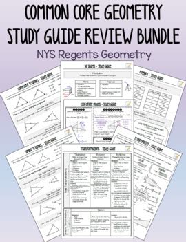 Nys Geometry Regents Study Guide