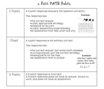 nys math test holistic rubric