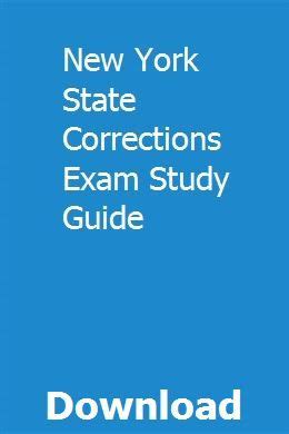 Download Nys Corrections Exam Study Guides 