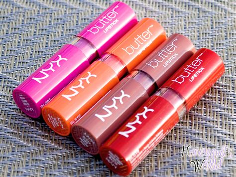 nyx butter lipstick taffy