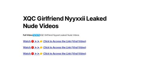 Nyyxxi leaked