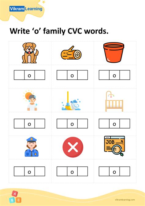 O Family Words With Pictures   Cvc Words O Family Words Ox Family O - O Family Words With Pictures