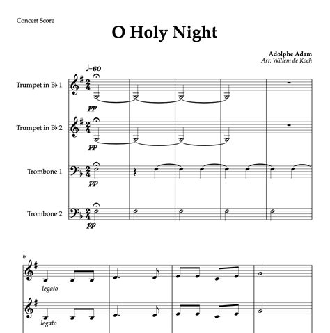 o holy night quartet