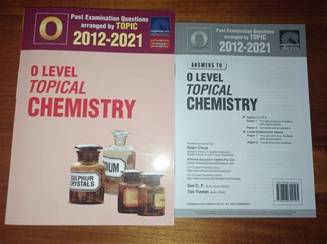 O Level Chemistry 2012 Jun Anwer