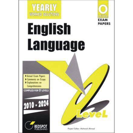 o level english redspot