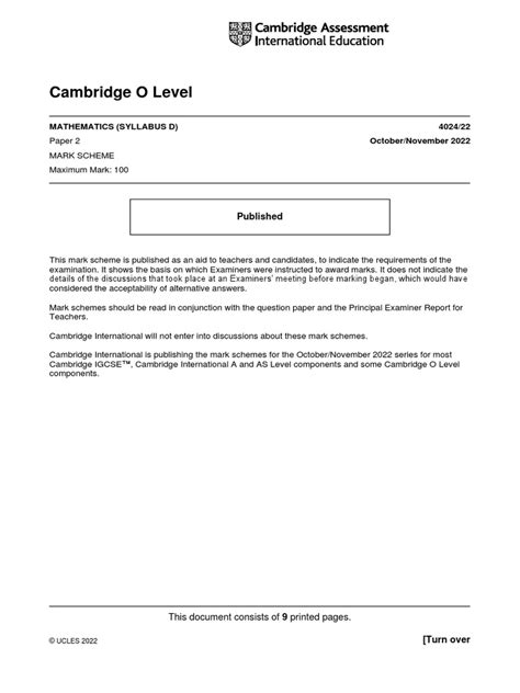 O Level Maths Paper 2 Zimsec 2013
