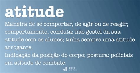 O Q é Atitude
